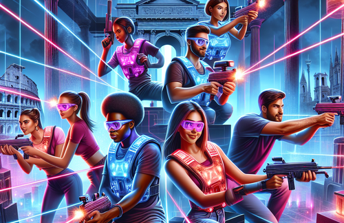 Migliori campi laser game a Roma